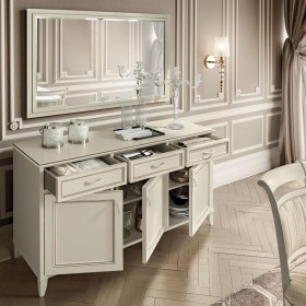 Consola/ Buffet Living Giotto Bianco Anticato